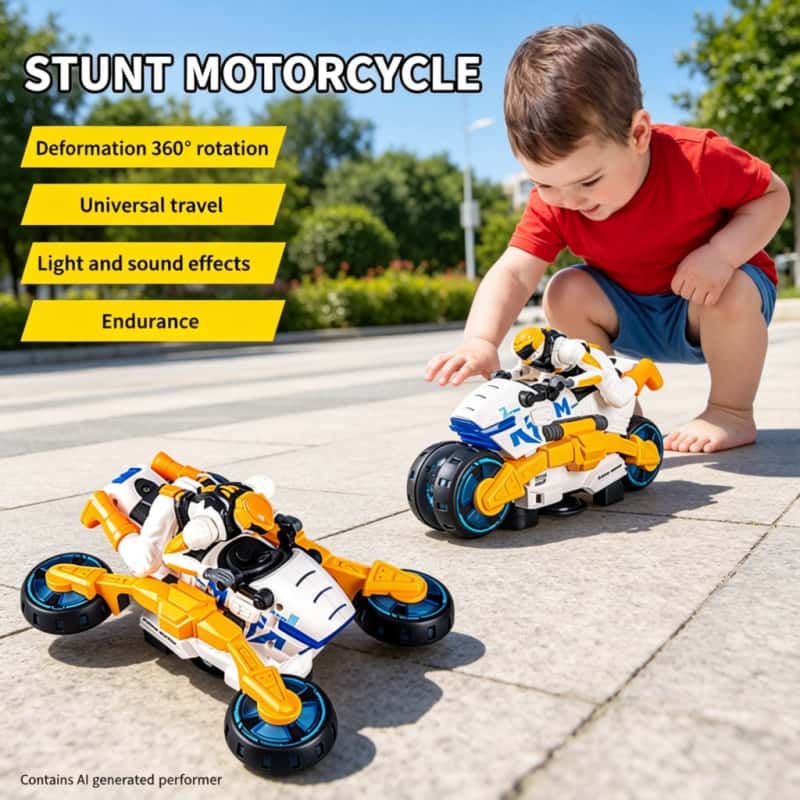 Music - Moto électrique transformable pour enfants, jouet