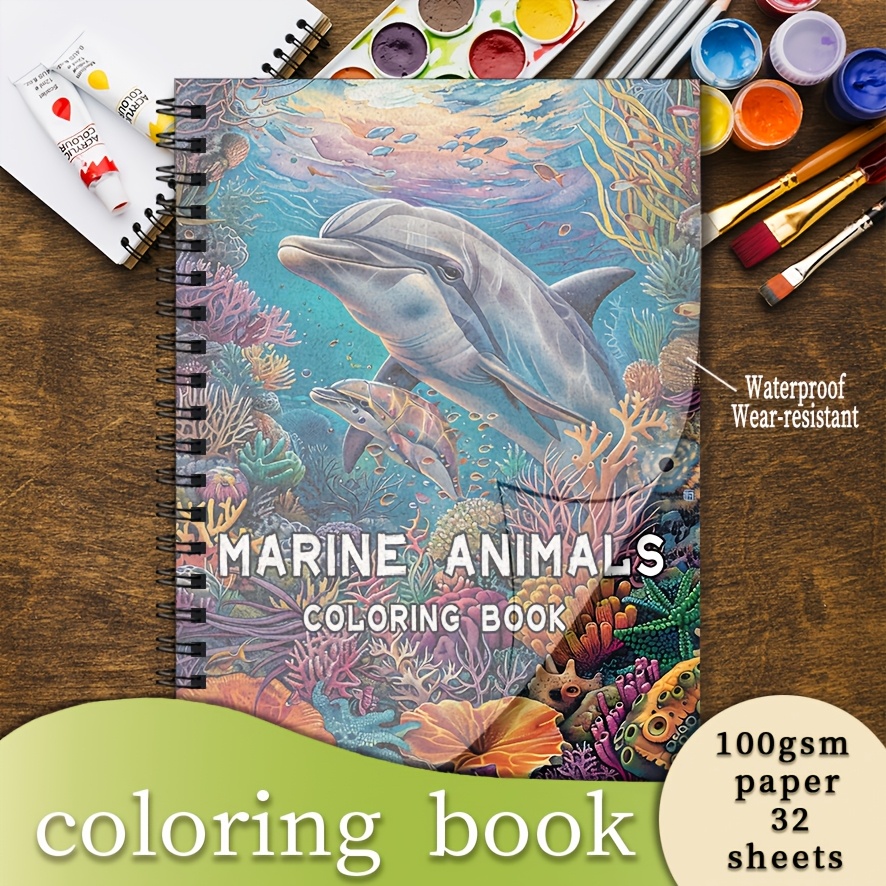 Adult Coloring Book Stress Relief - Livre de coloriage - 8,3 x