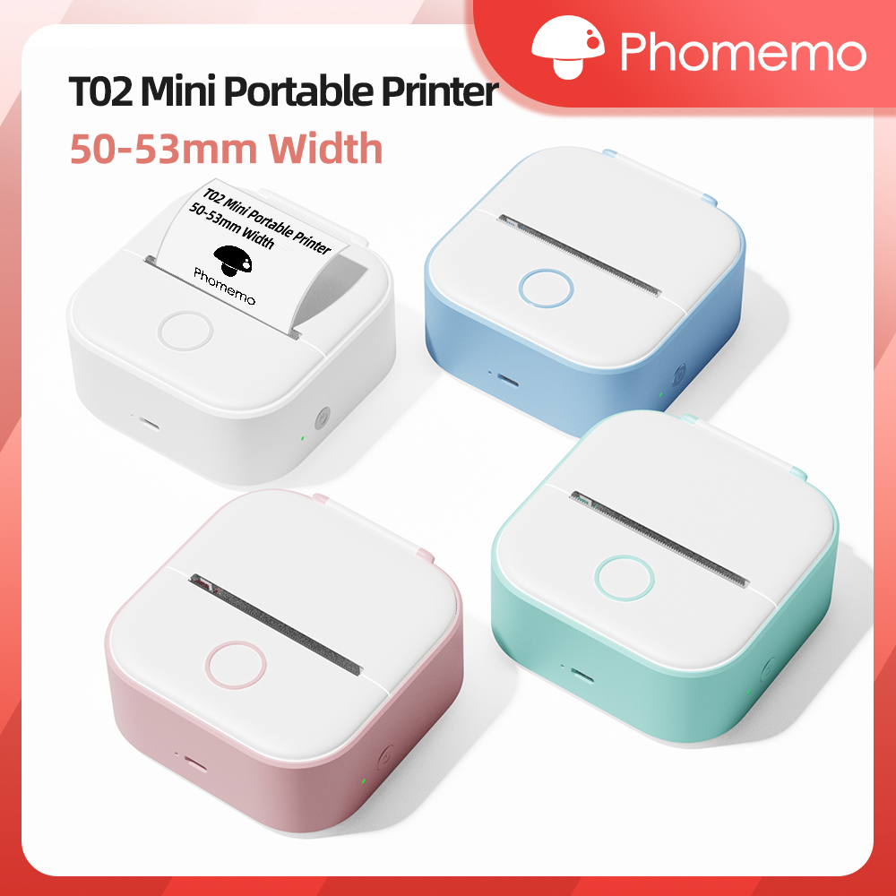 Mini Pocket Thermal Printer Paper Roll - Phomemo-Mini imprimante thermique de poche sans