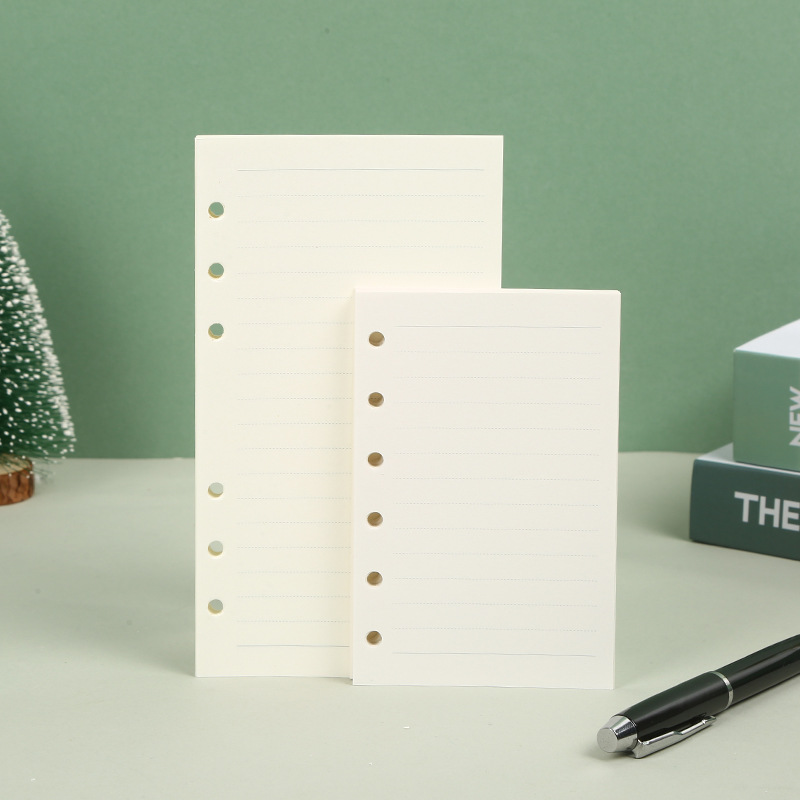 A5 Spiral Dotted Grid Notebook - Recharge de carnet de notes à
