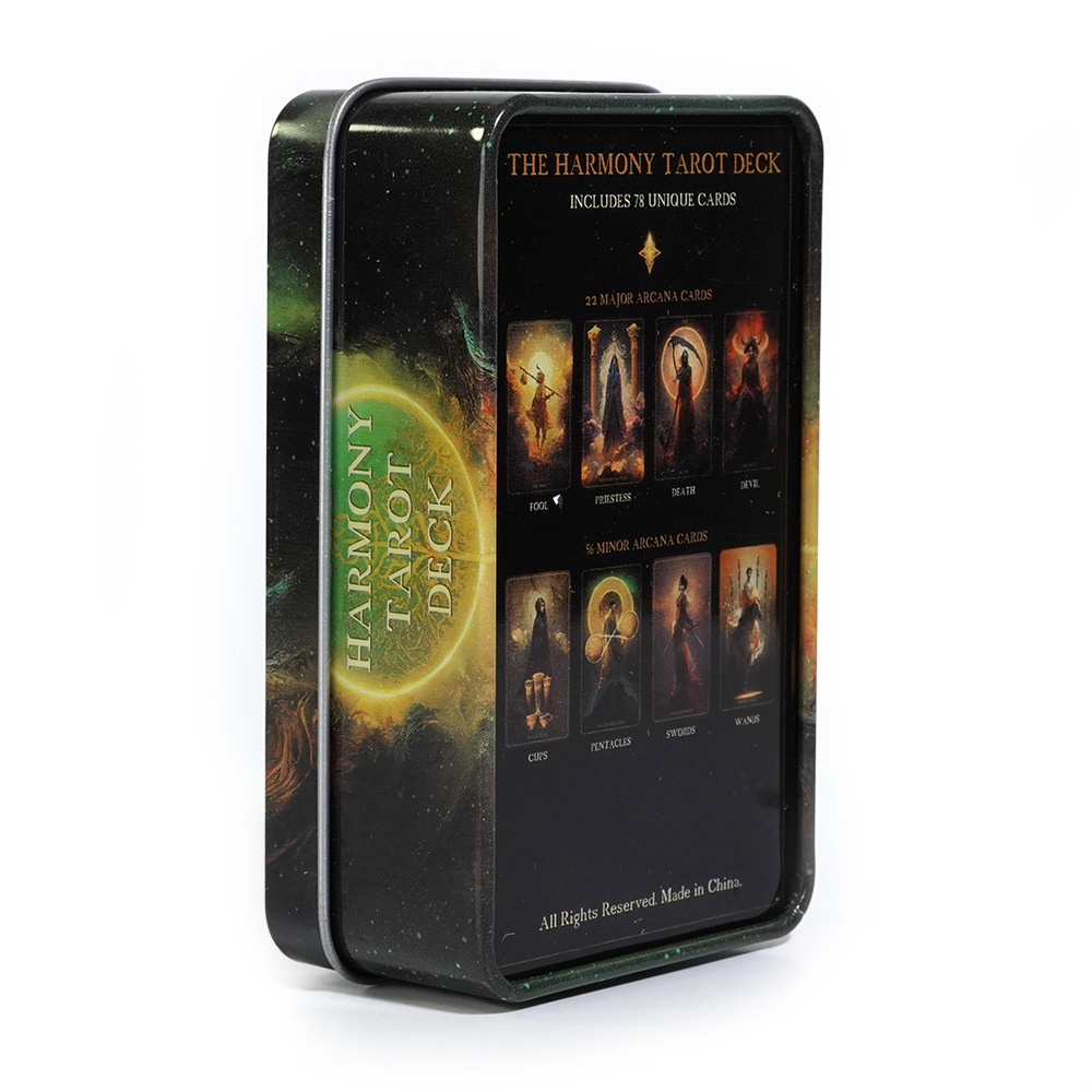 Tarot Deck With Guidebook - Harmony Tarot dans une boîte avec