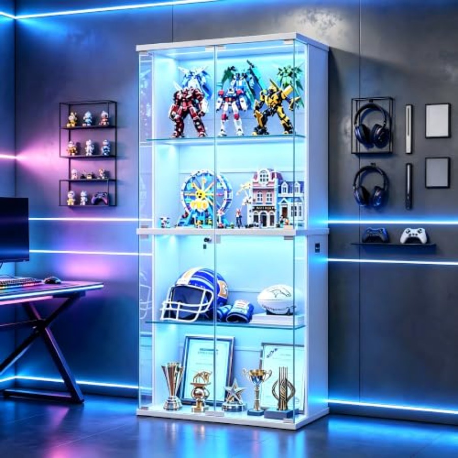 Books - Vitrine en verre 66 pour objets
