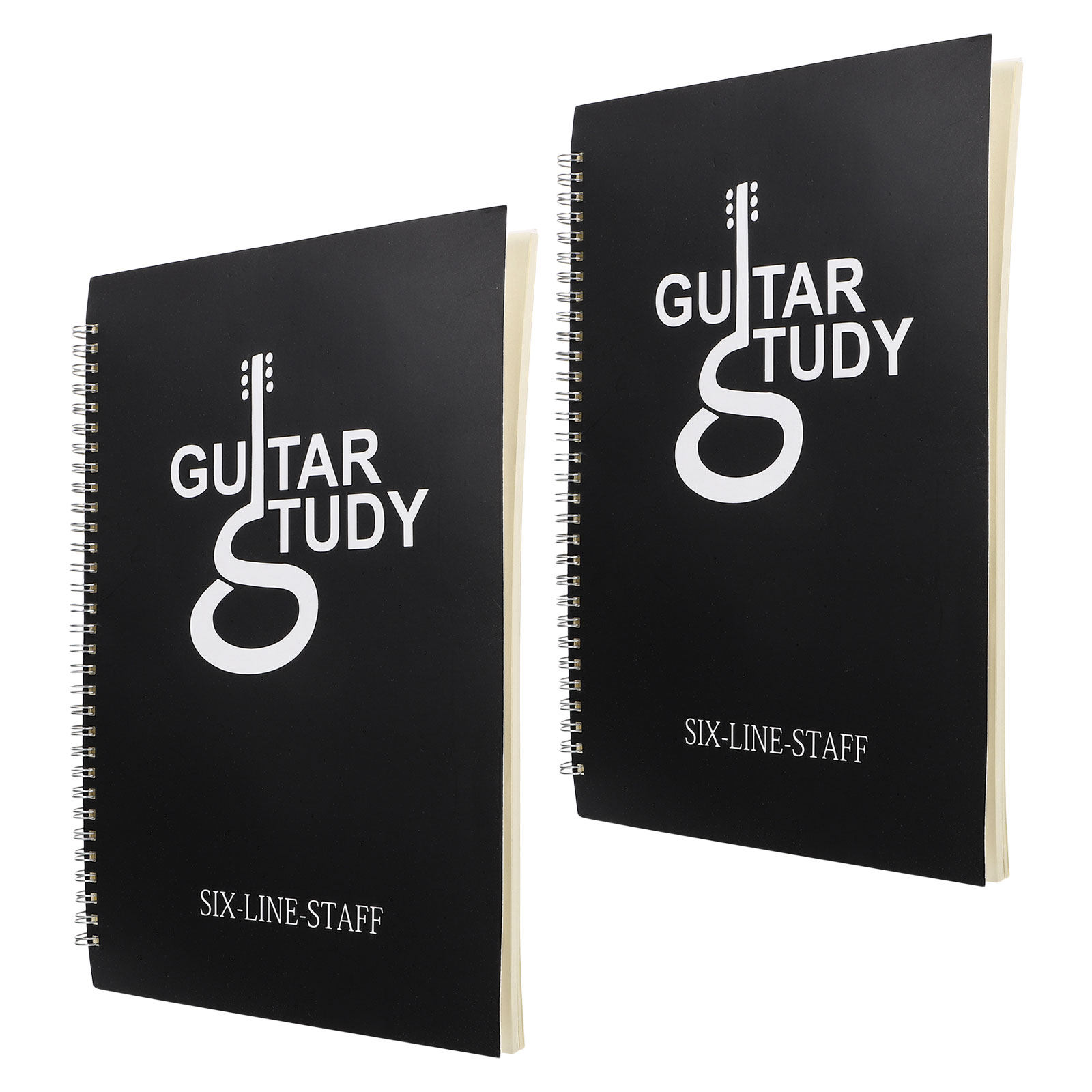 Blank Sheet Music Notebook - 2 cahiers de musique pour guitare,