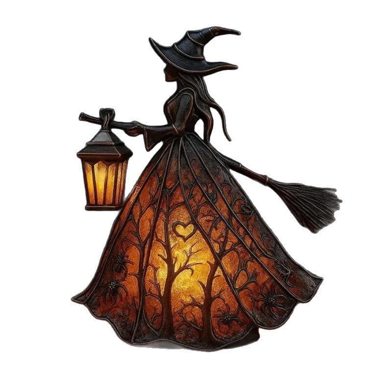 Movies - Lampe de table en résine Sorcière