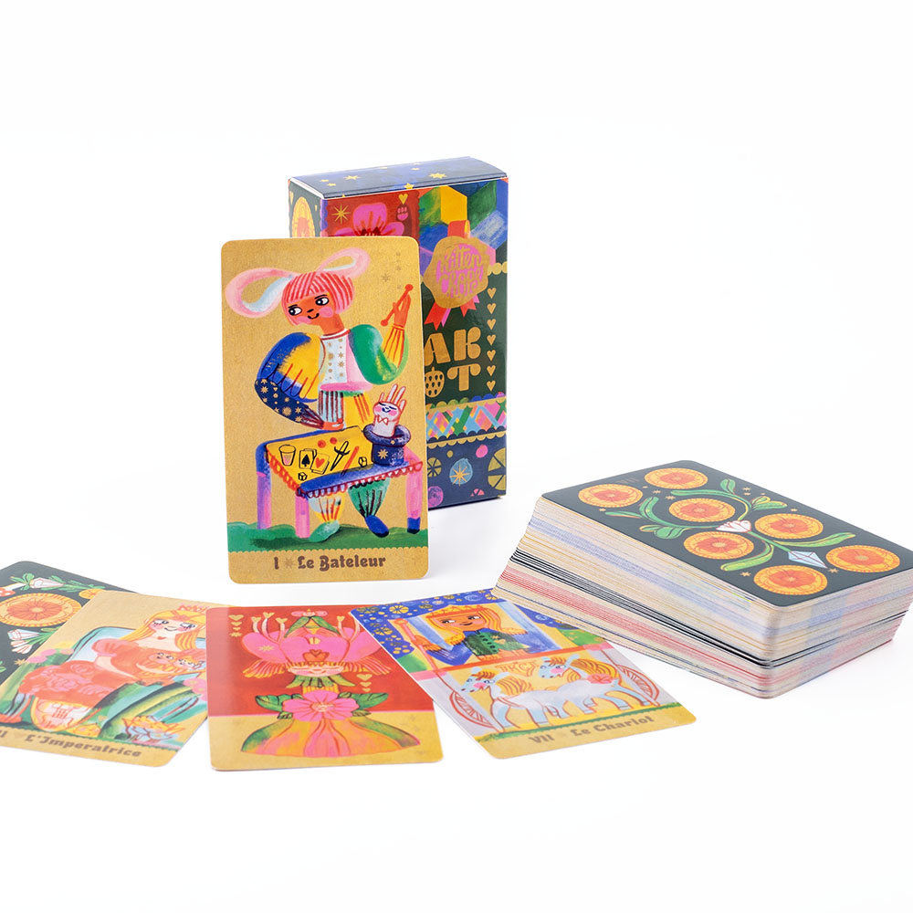 Tarot Deck With Guidebook - Pipspeak Tarot 10.3*6cm, un délicieux jeu