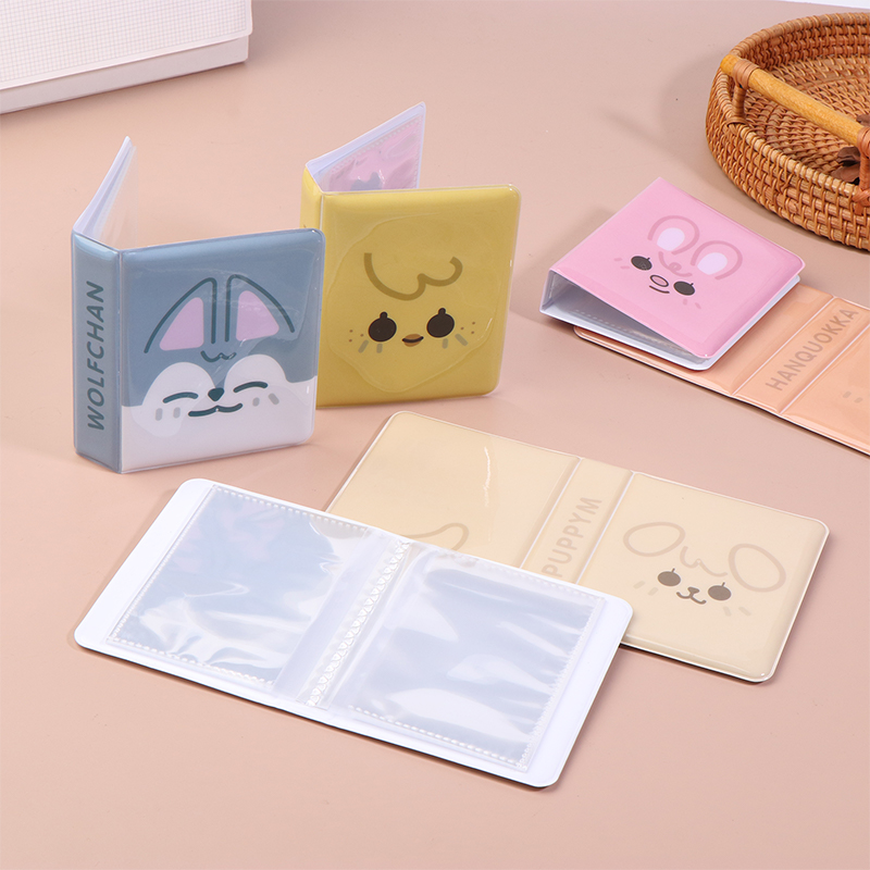 Kpop Photo Card Binder 3 Inch - Dessin animé Animal 3 pouces Album