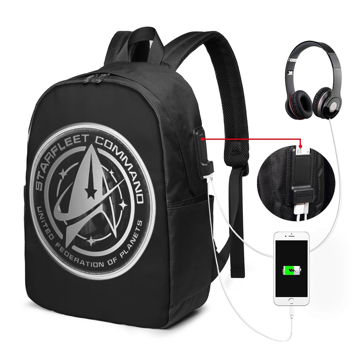 Books - Sac à dos Star Treks Science