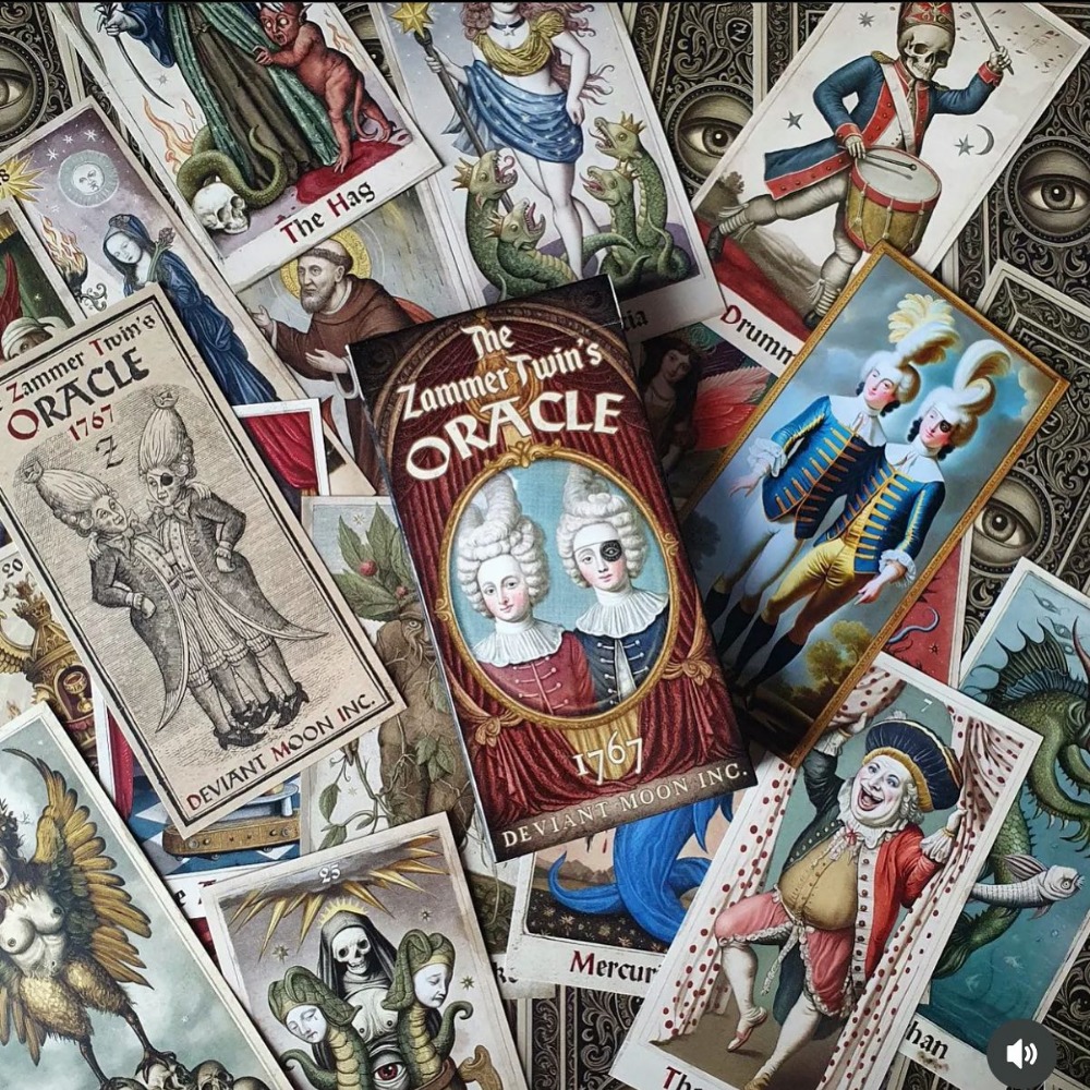 Tarot Deck With Guidebook - 6*12 cm The Zammer Twins 1ère