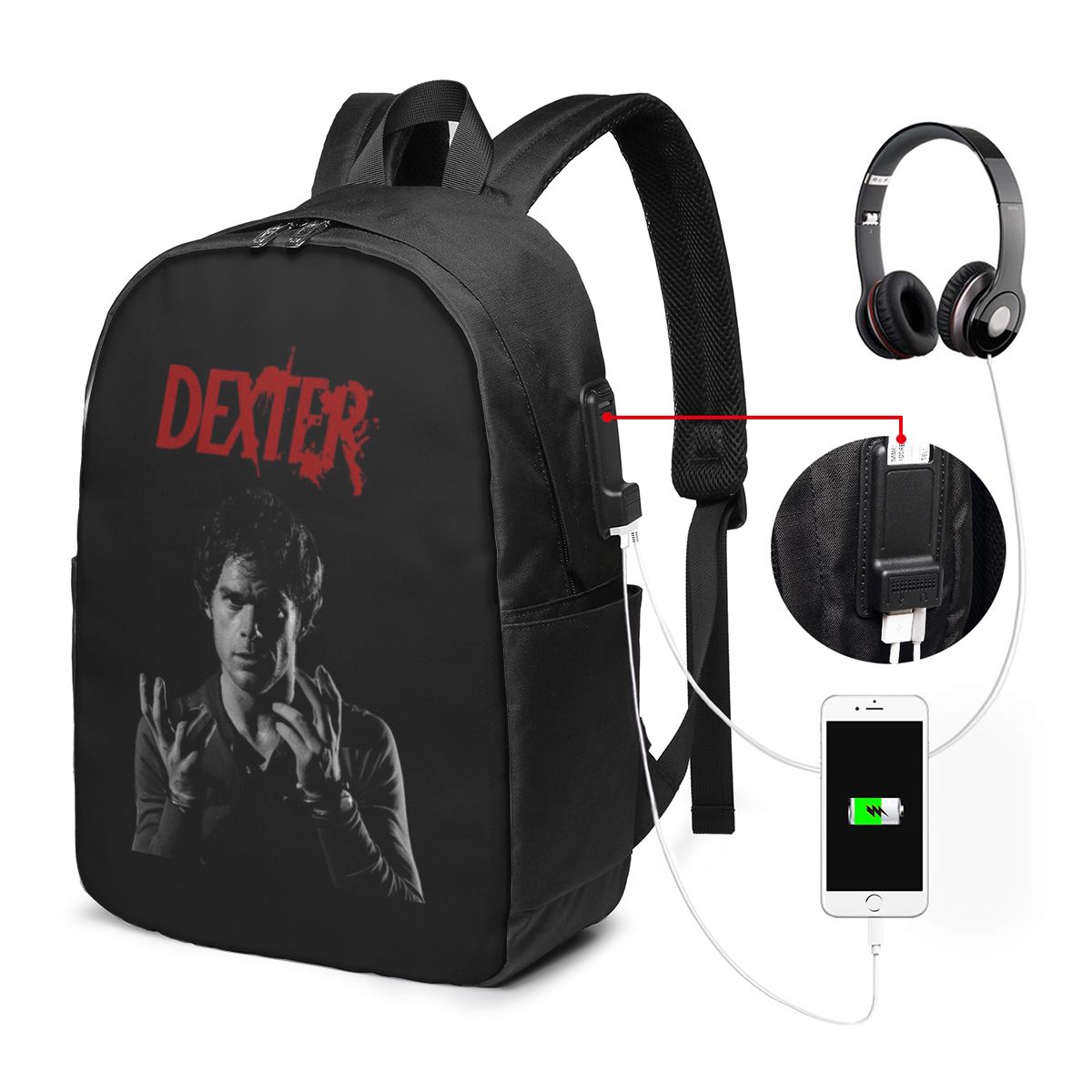 Movies - Sac à dos Dexter Morgan pour