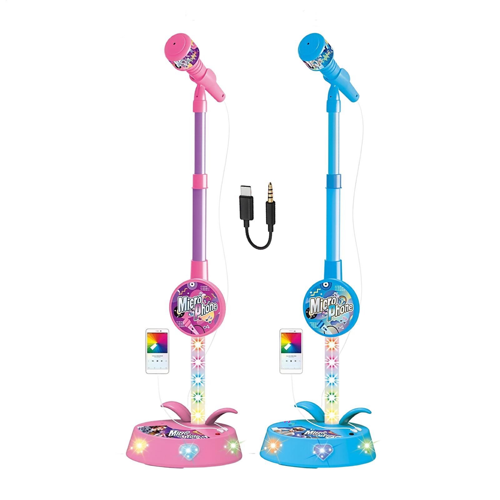 Music - Microphone pour enfants avec support, sans