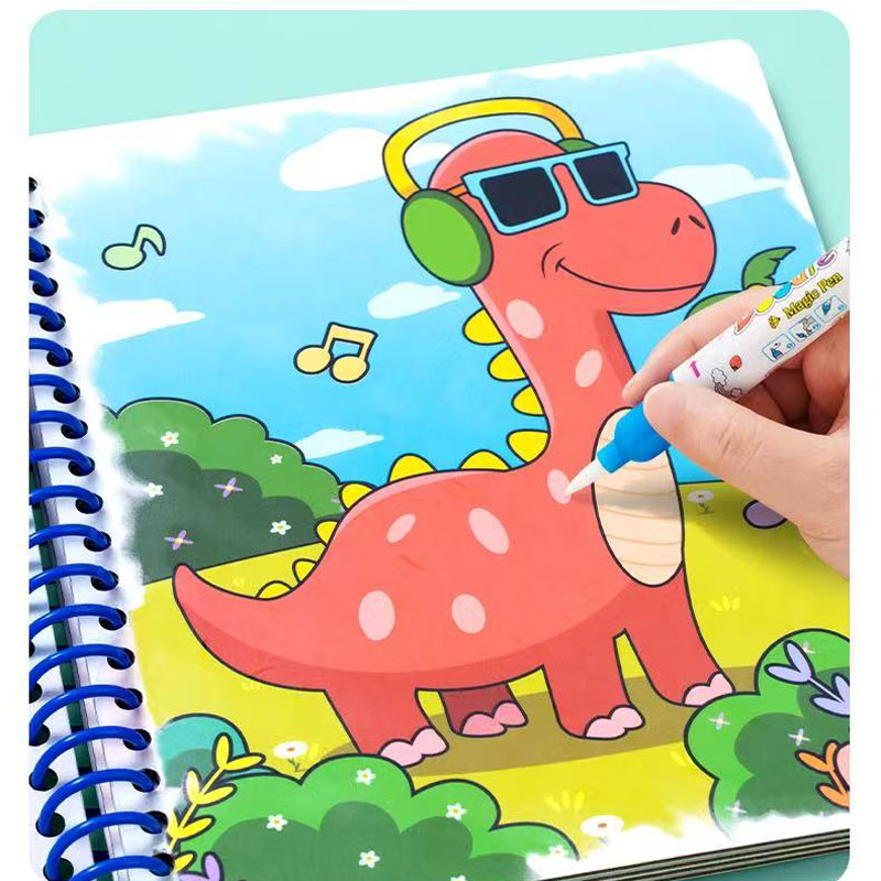 Livre de dessin à l'eau magiqu - Reusable Water Magic Coloring Book avis et prix