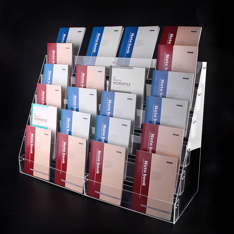 Présentoir à niveaux en acryli - Clear Acrylic Book Stand Holder avis et prix