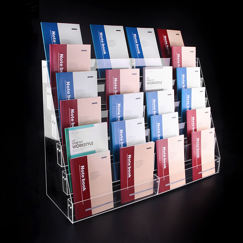 Présentoir à niveaux en acryli - Clear Acrylic Book Stand Holder avis et prix