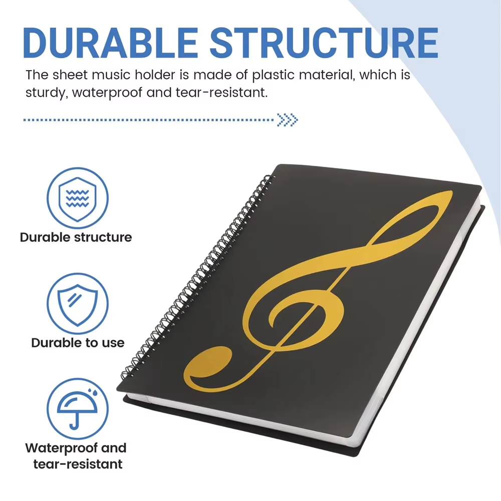 Dossier de partition de musiqu - Blank Sheet Music Notebook avis et prix