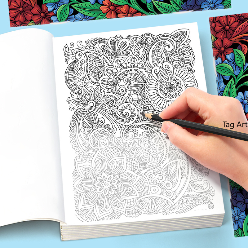 Méditation pour adultes, soula - Adult Coloring Book Stress Relief avis et prix