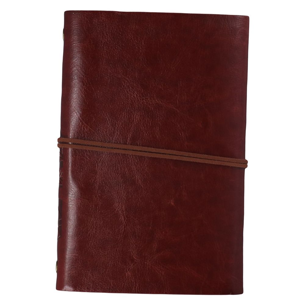 Carnet de voyage vintage en cu - Vintage Leather Journal Notebook avis et prix