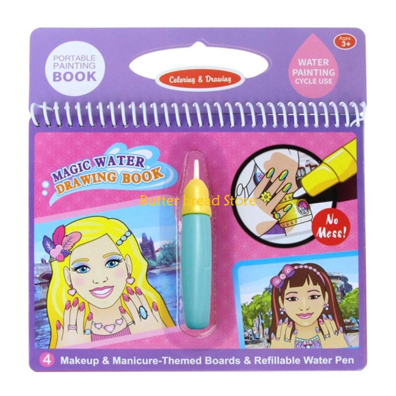 Livre dessin à l'eau magique r - Reusable Water Magic Coloring Book avis et prix