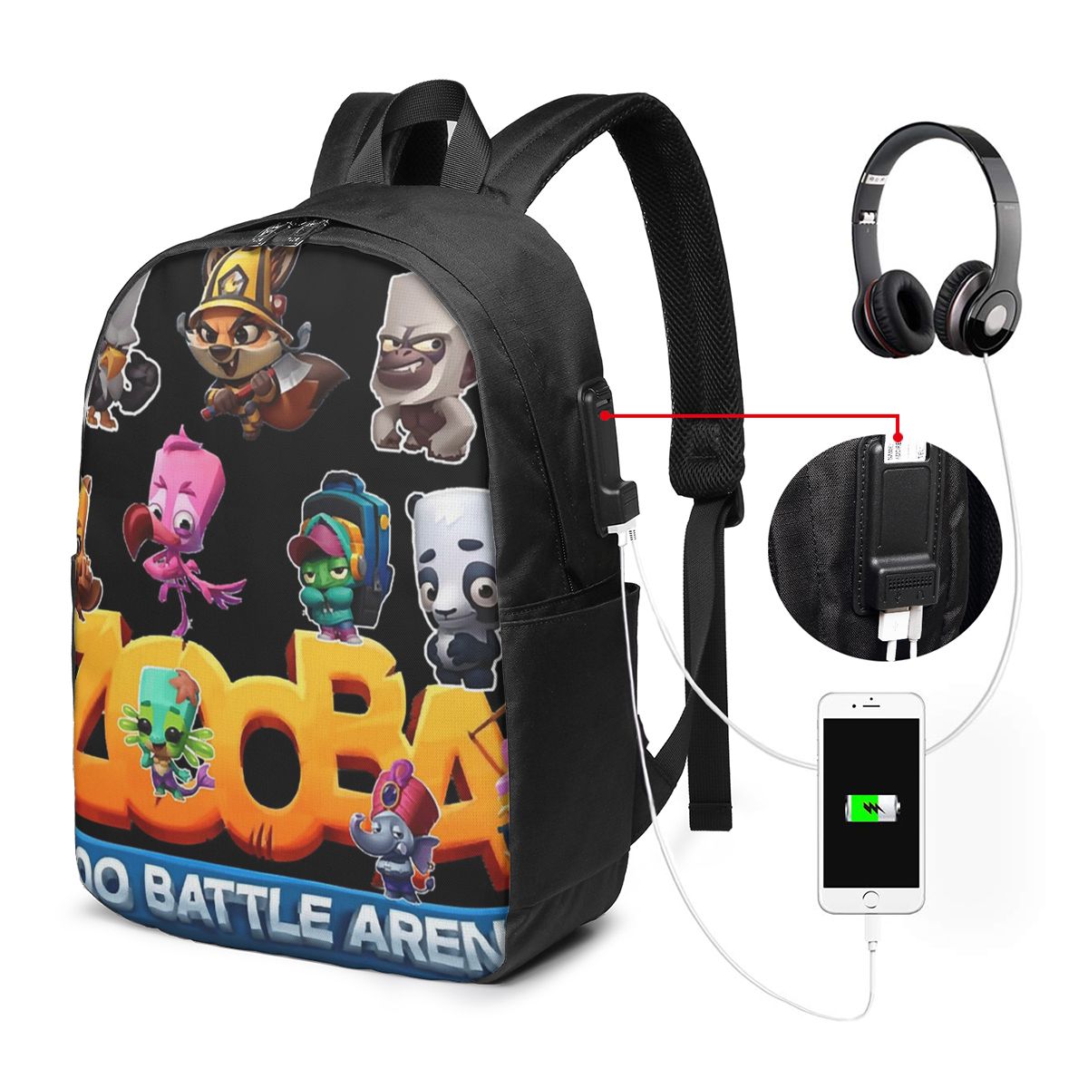 Sac à dos Zooba Battle Arena,  - Music avis et prix