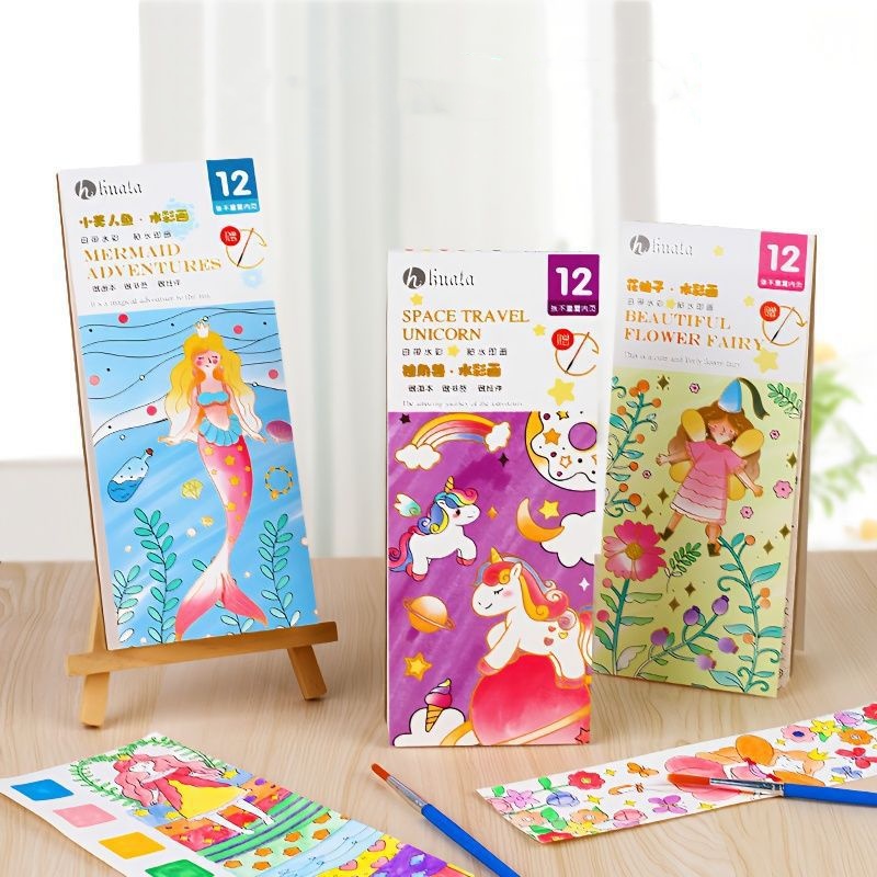 Bview Art Magic Livre de color - Reusable Water Magic Coloring Book avis et prix
