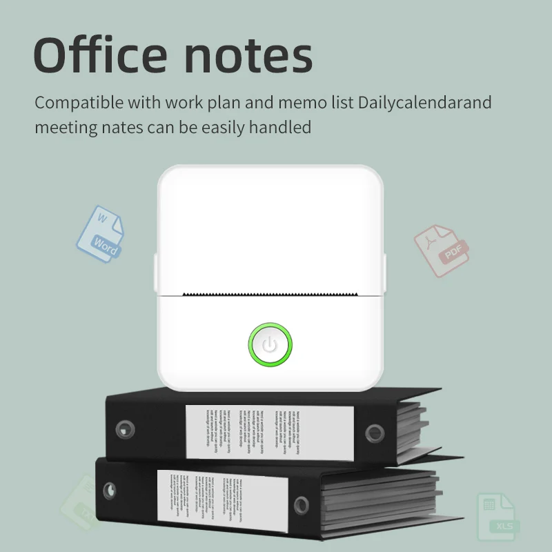 Mini imprimante portable sans  - Mini Pocket Thermal Printer Paper Roll avis et prix