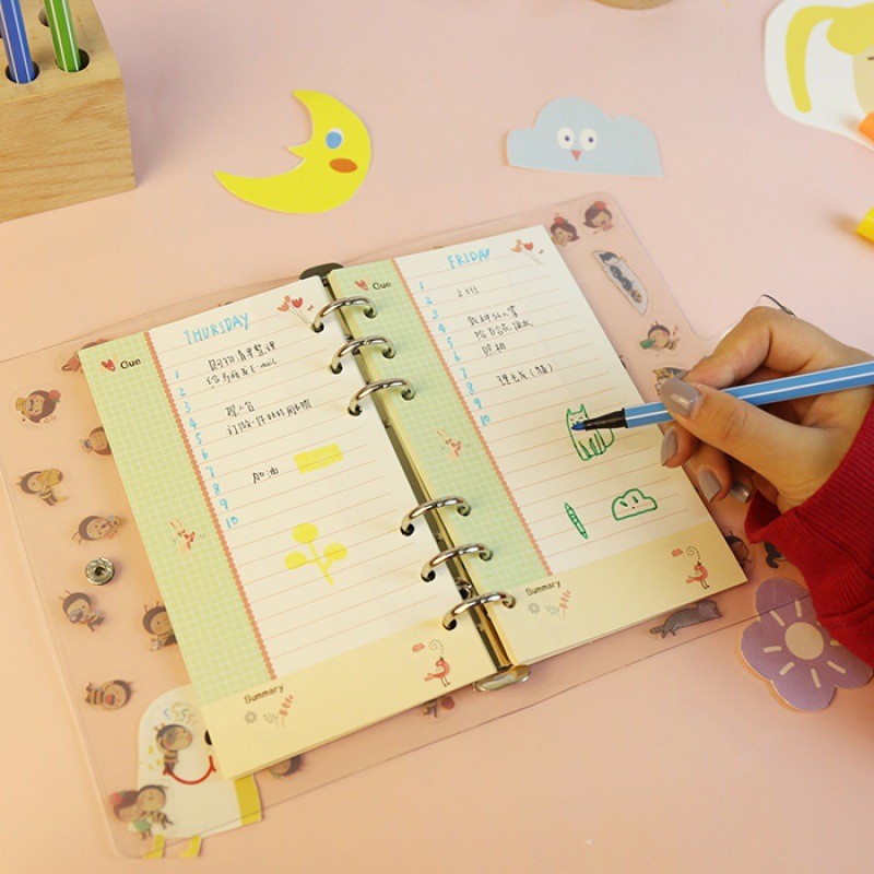 Recharge de carnet à feuilles  - A5 Spiral Dotted Grid Notebook avis et prix