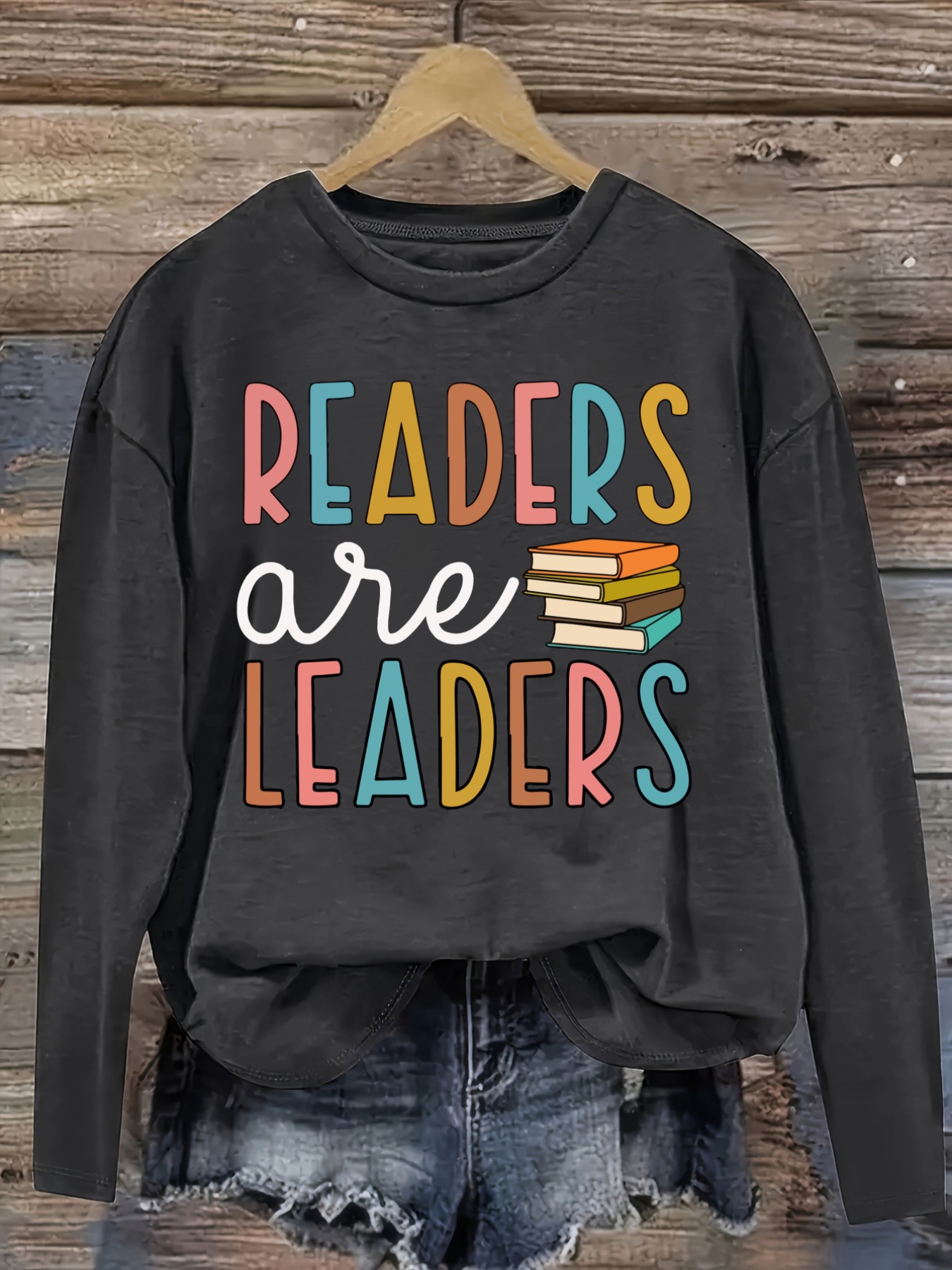 T-shirt décontracté à manches  - Books avis et prix