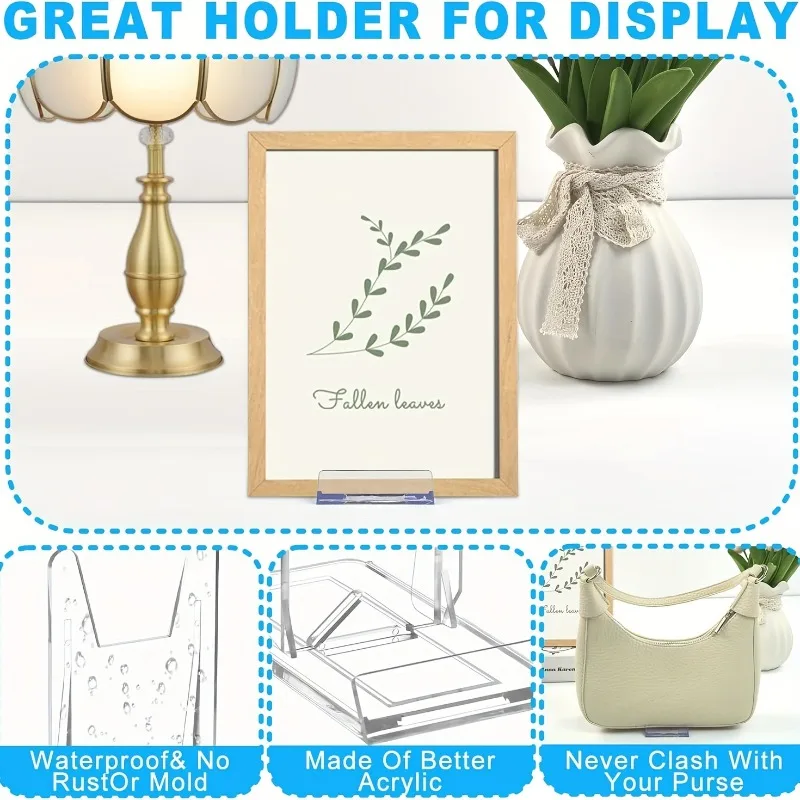 Présentoirs transparents en ac - Clear Acrylic Book Stand Holder avis et prix