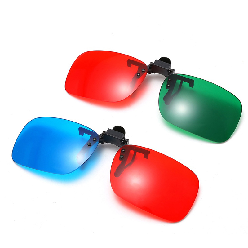 Nouvelles lunettes 3D rouge bl - Movies avis et prix