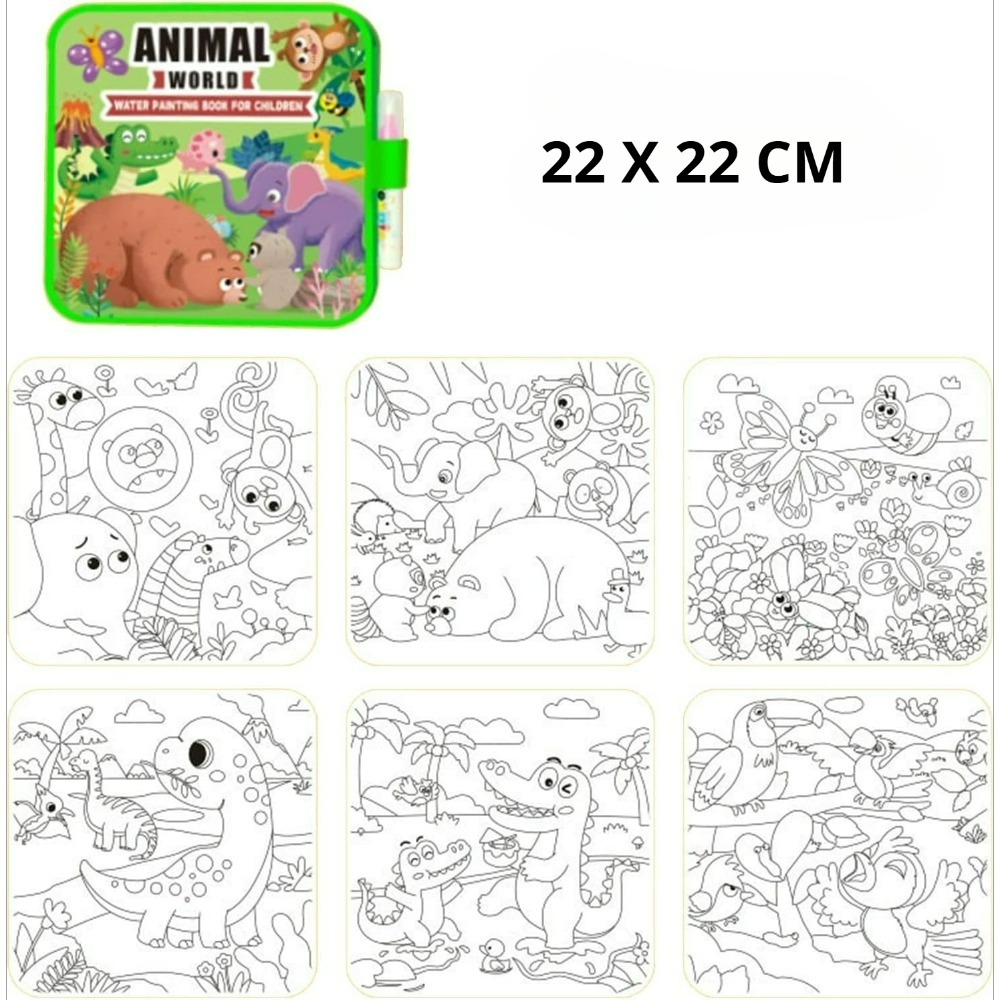 Ensemble de livres de coloriag - Reusable Water Magic Coloring Book avis et prix