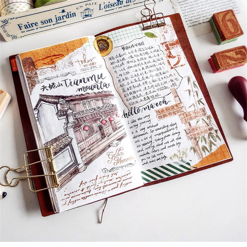Cahier de couverture en cuir r - Vintage Leather Journal Notebook avis et prix
