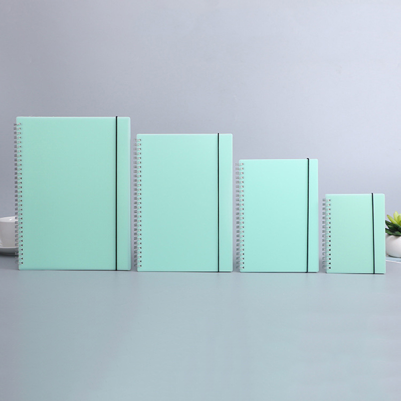 A6 A5 B5 A4 vert spirale livre - A5 Spiral Dotted Grid Notebook avis et prix