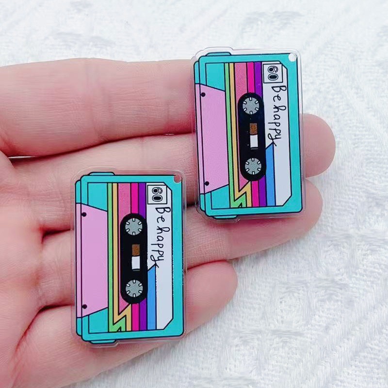 10 pièces de bijoux en acryliq - Music avis et prix