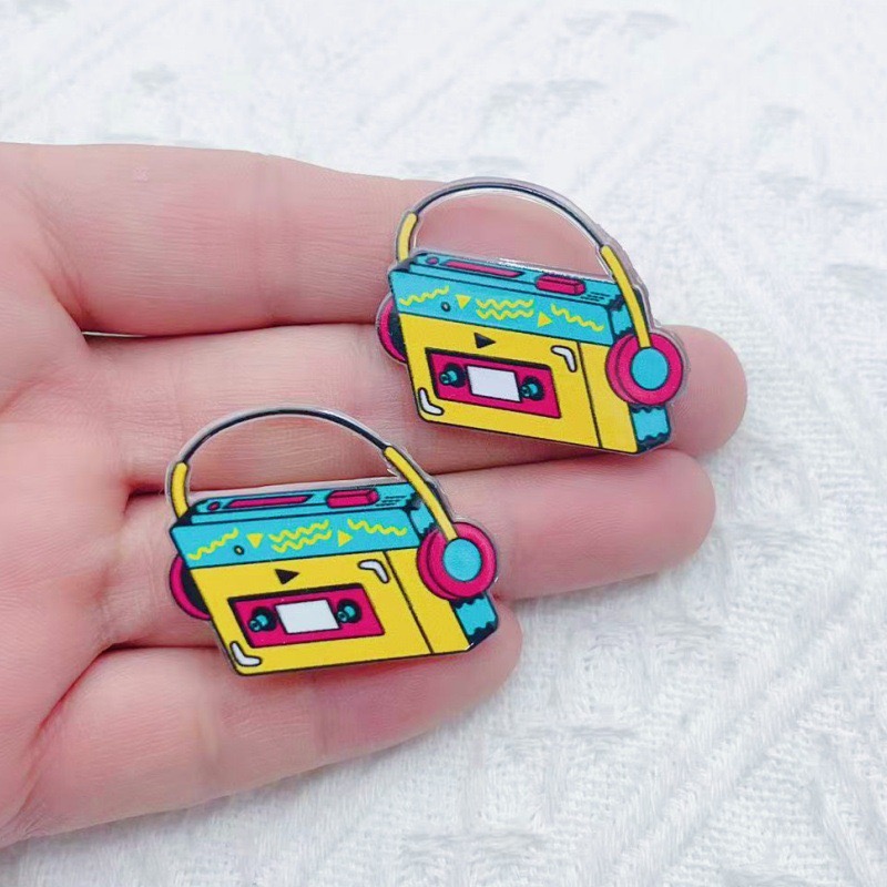 10 pièces de bijoux en acryliq - Music avis et prix