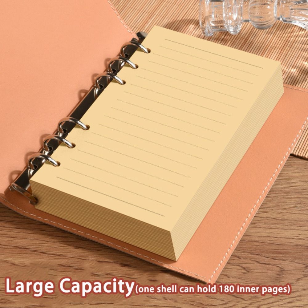 Nouveau carnet A5/A6 à feuille - Vintage Leather Journal Notebook avis et prix