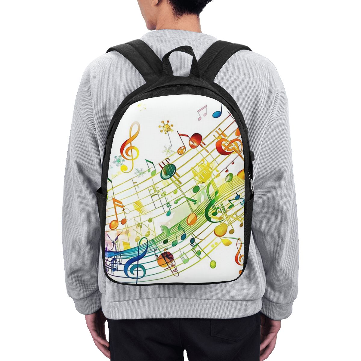 Sac à dos abstrait avec touche - Music avis et prix
