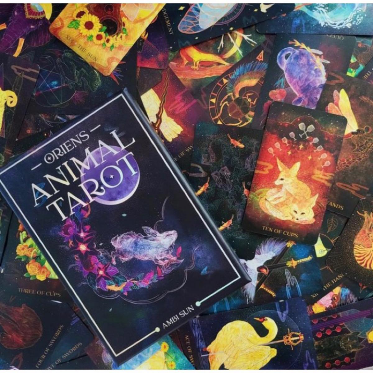 78 cartes de tarot Oriens anim - Tarot Deck With Guidebook avis et prix