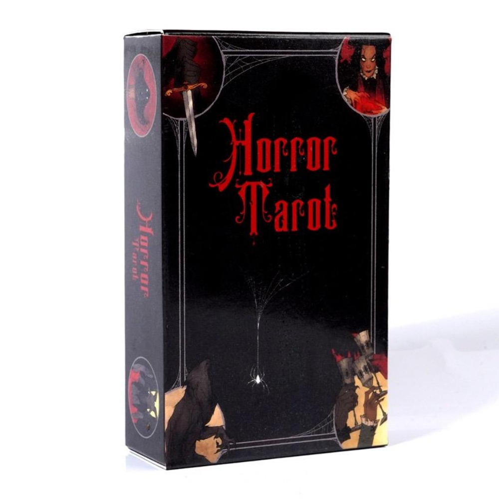 Jeu de cartes de tarot d'horre - Tarot Deck With Guidebook avis et prix