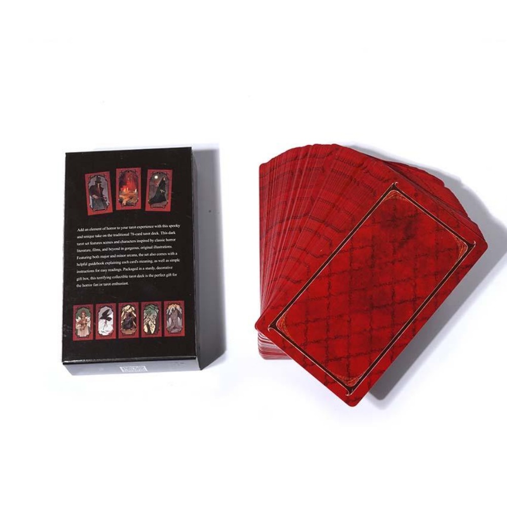 Jeu de cartes de tarot d'horre - Tarot Deck With Guidebook avis et prix