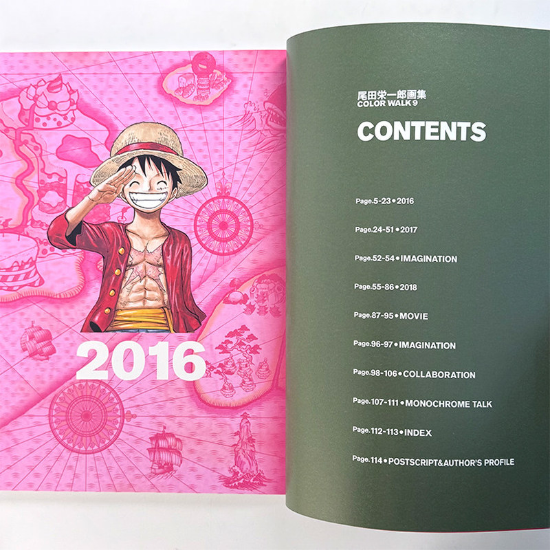 Livre d'illustrations One Piec - Stationery Books avis et prix