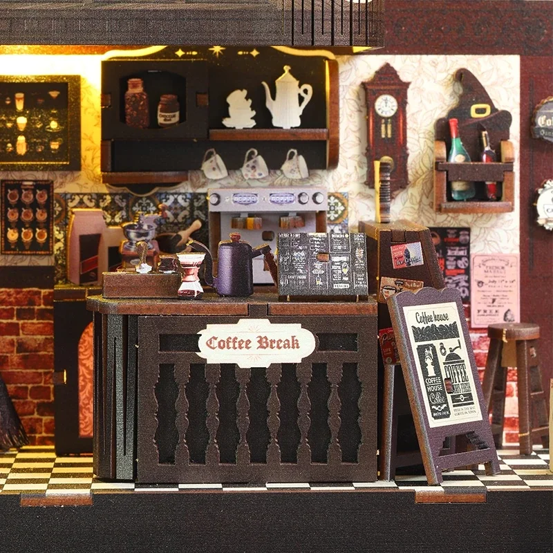 Kit de montage DIY pour étagèr - Diy Wooden Book Nook Kit Shelf Insert avis et prix