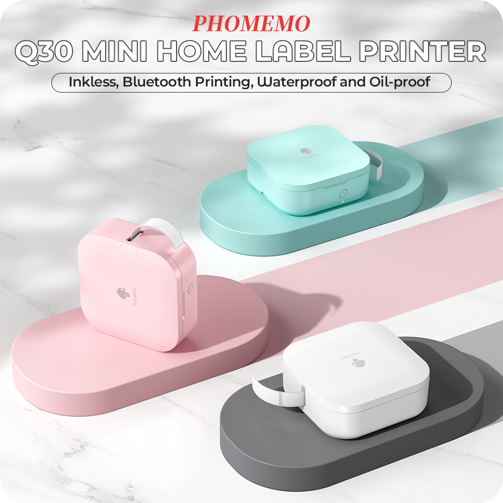 【Nouveau】Phomemo Q30 Mini impr - Mini Pocket Thermal Printer Paper Roll avis et prix