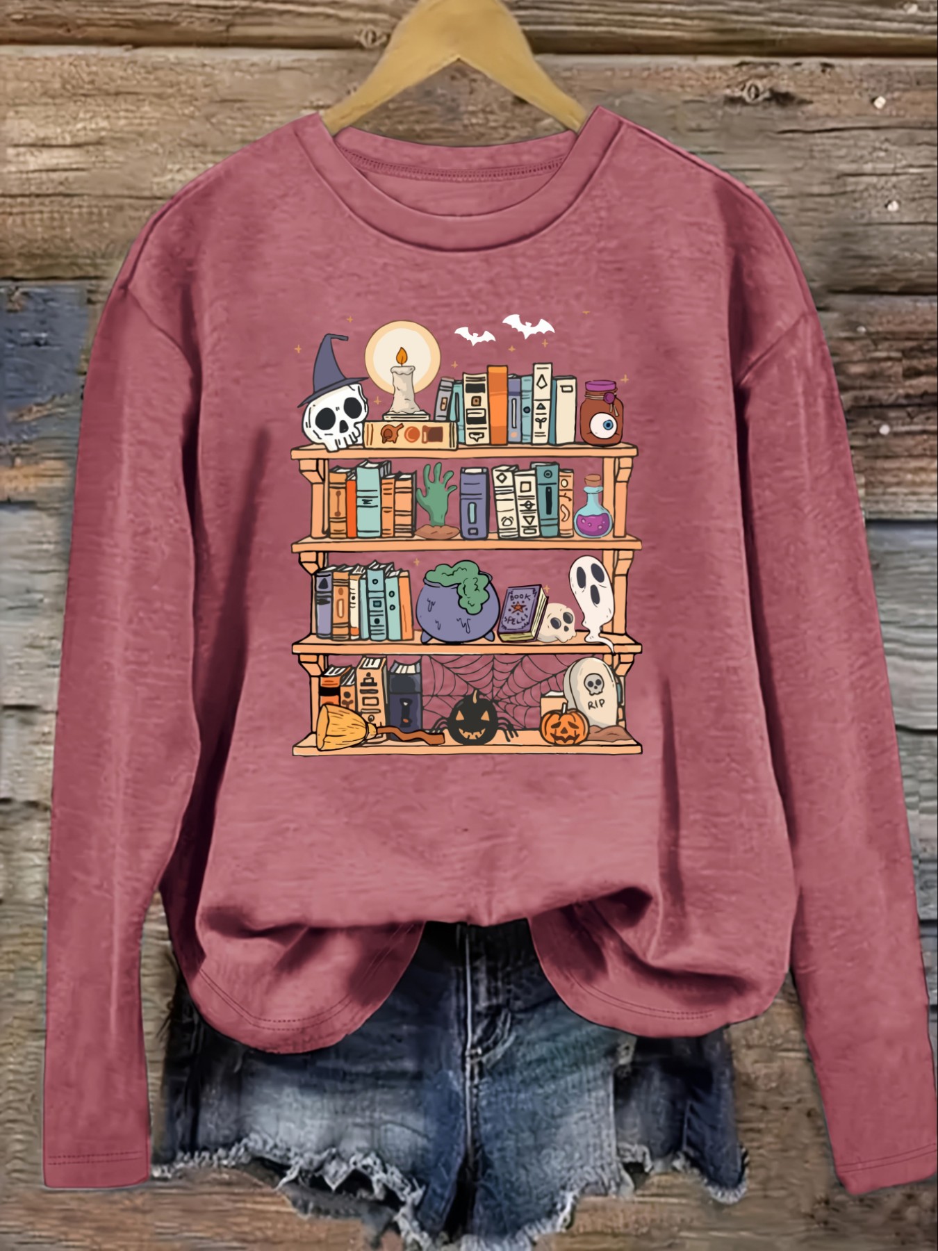 T-shirt décontracté à manches  - Books avis et prix