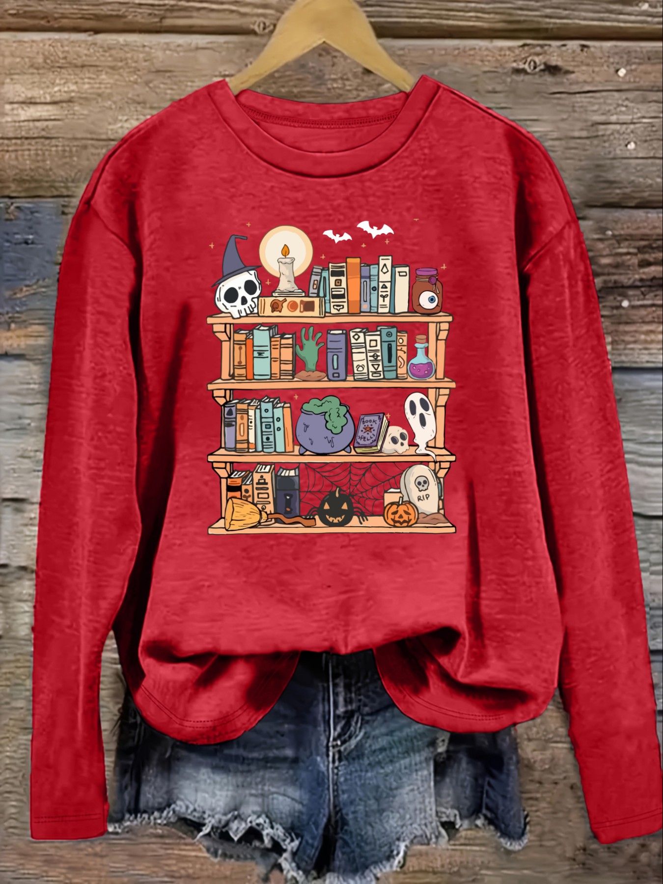 T-shirt décontracté à manches  - Books avis et prix