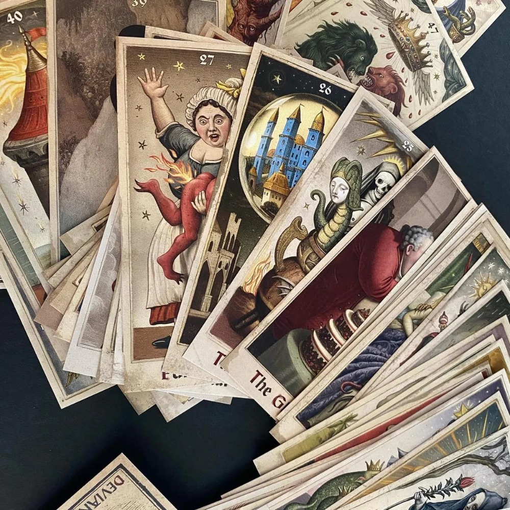 6*12 cm The Zammer Twins 1ère  - Tarot Deck With Guidebook avis et prix