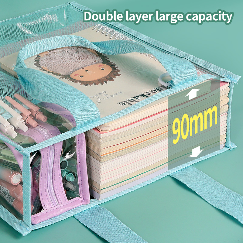 HUAJIE Sac de classement trans - Stationery Books avis et prix