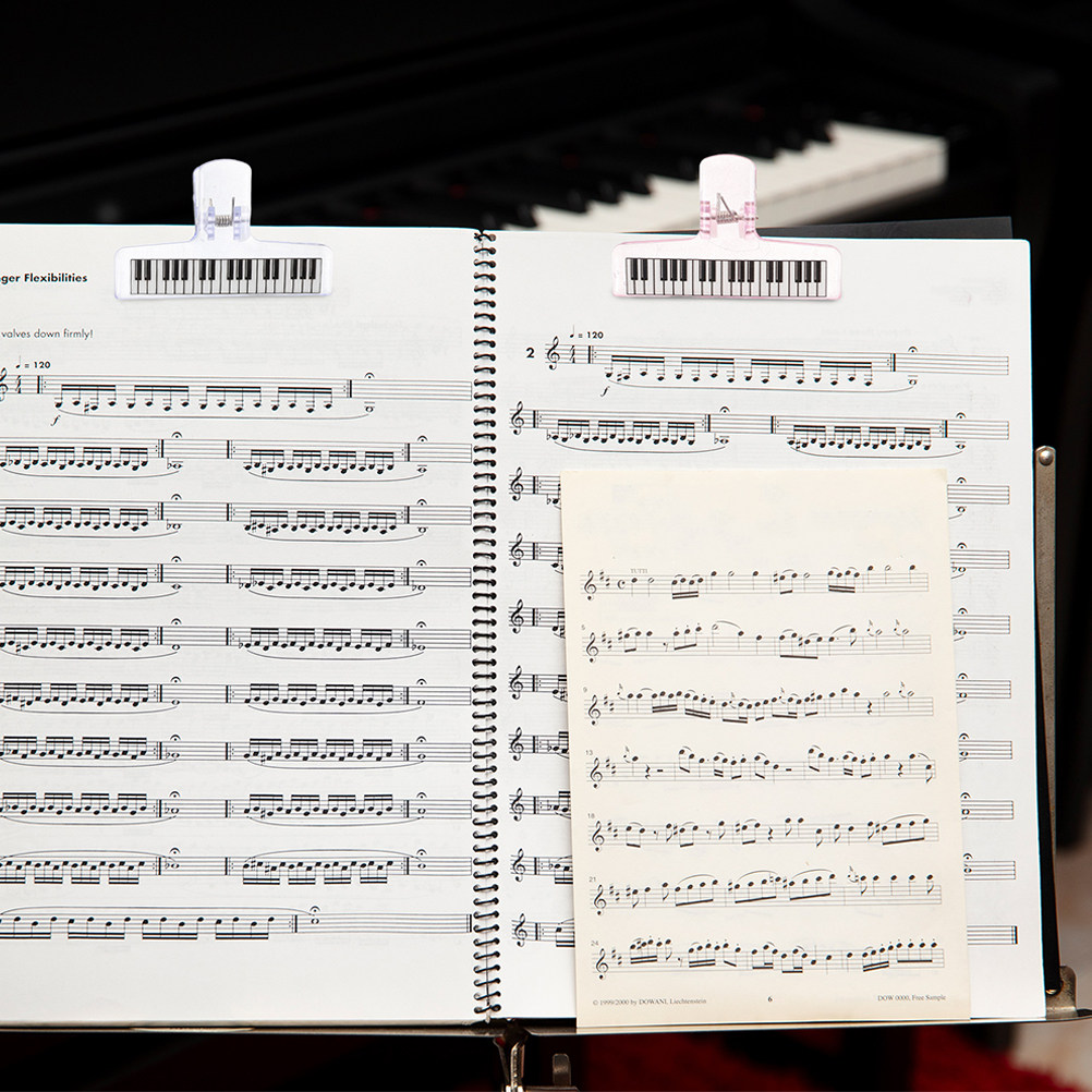 6 pinces pour pupitre de musiq - Clear Acrylic Book Stand Holder avis et prix