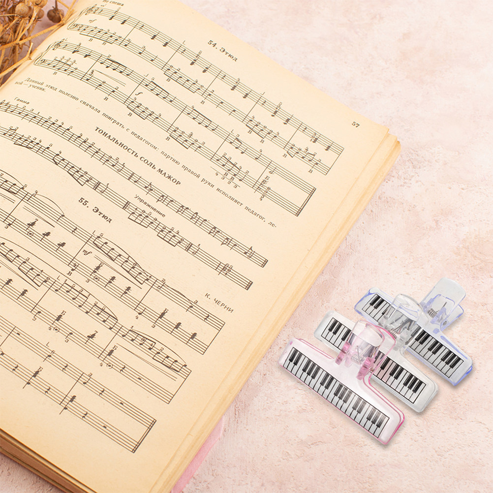 6 pinces pour pupitre de musiq - Clear Acrylic Book Stand Holder avis et prix