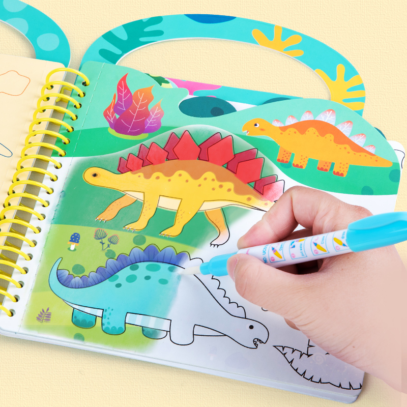 Livre de dessin à l'eau magiqu - Reusable Water Magic Coloring Book avis et prix