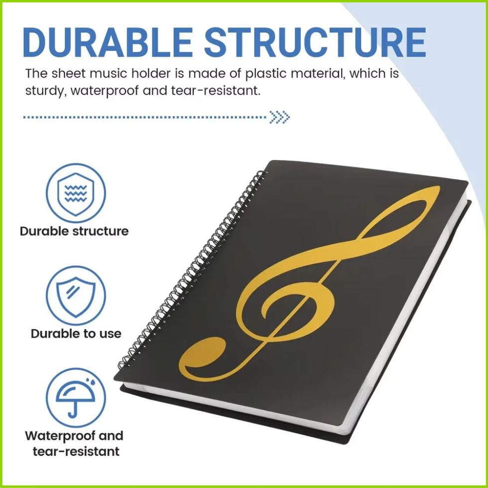 Porte-partitions de musique fl - Blank Sheet Music Notebook avis et prix
