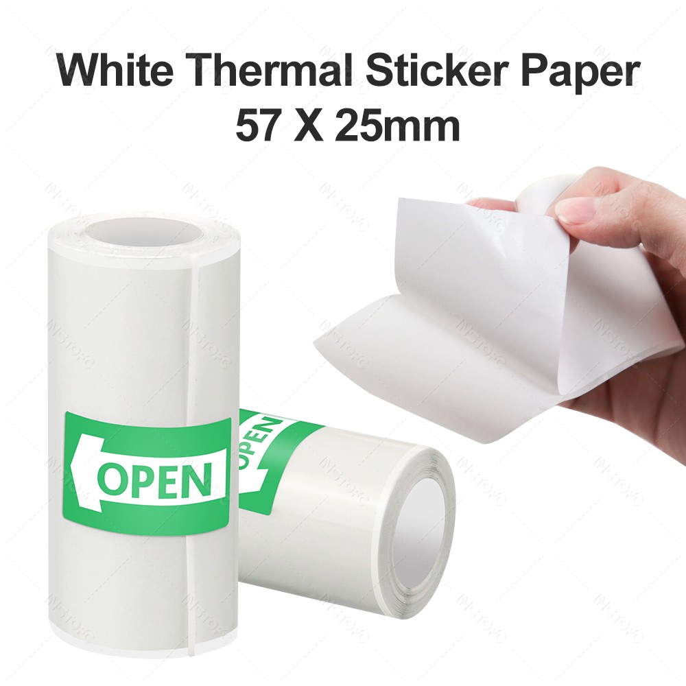 Papier Adhésif Imprimable pour - Mini Pocket Thermal Printer Paper Roll avis et prix